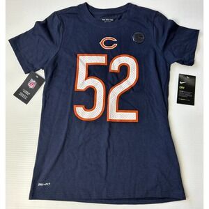 Nike NFL Youth Boys Chicago Bears Khalil Mack #52 Player Pride T-Shirt Size M
